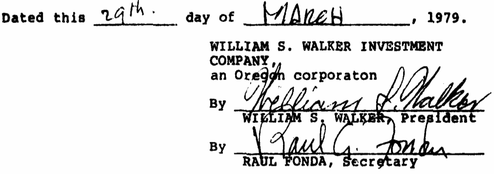 date, declarant signature